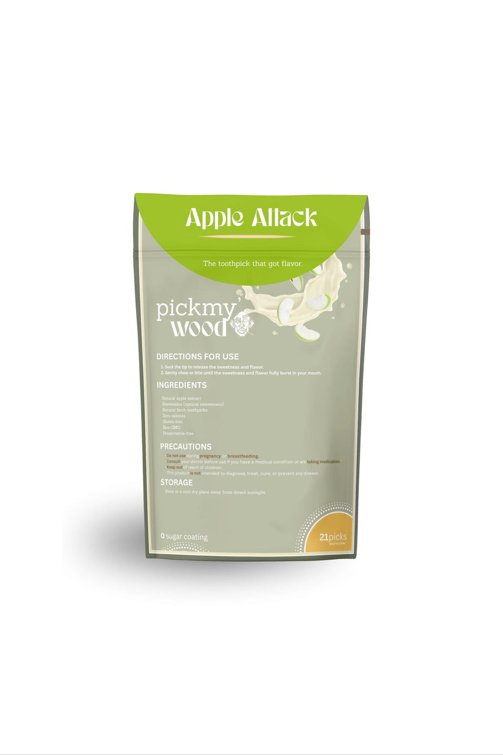 Apple Attack pack back with ingredients