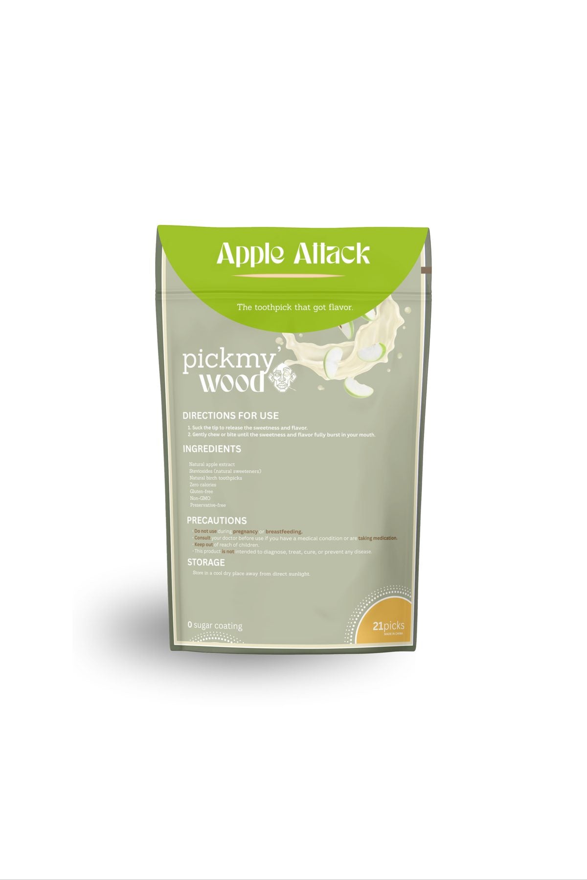 Apple Attack pack back with ingredients