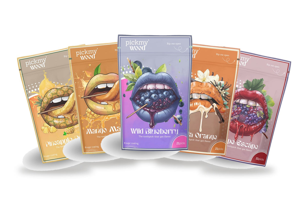 The Sweet Five — five Sweet Series packs fanned together