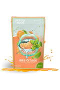 Mint Orange flavored toothpicks pack with juice splash