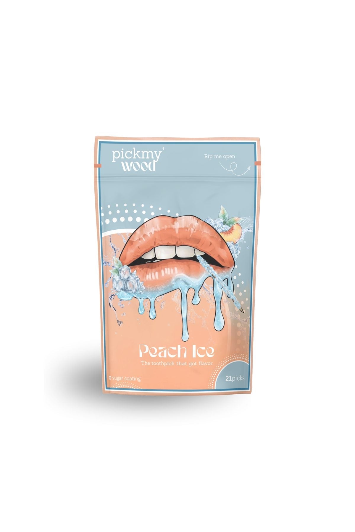 Peach Ice pack front