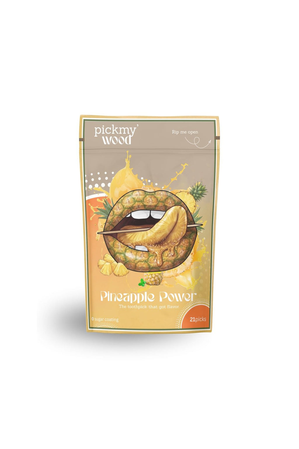Pineapple Power pack front